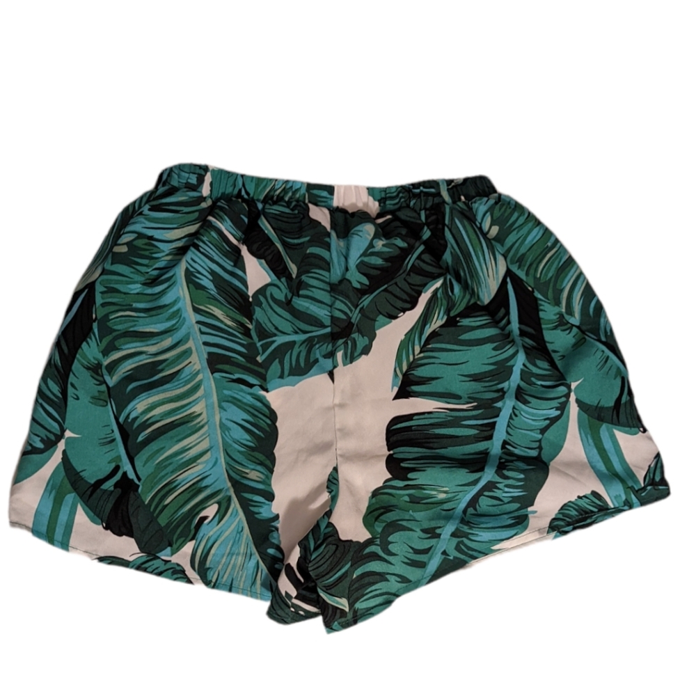 Shein Tropical Bathing Suit Shorts Size Small - Picture 4 of 5